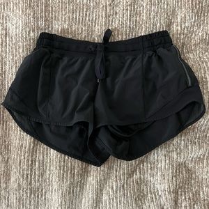 Lululemon size 6 black shorts
